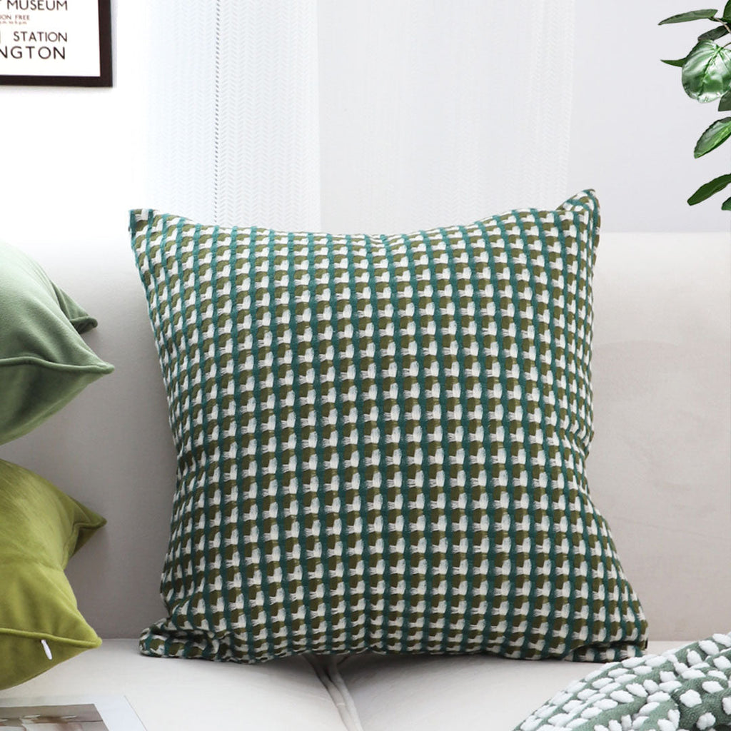 Green Foliage Throw Pillow 45cm