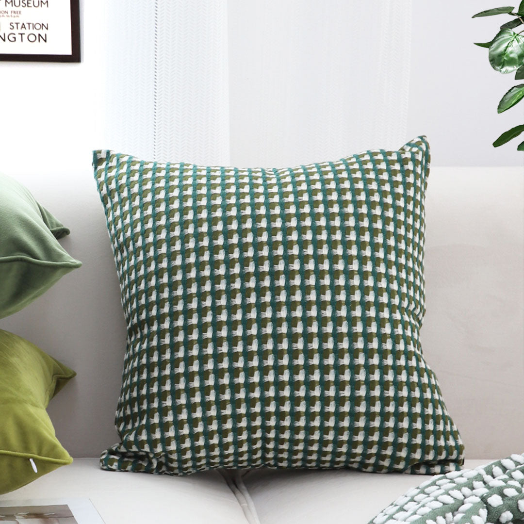Green Foliage Throw Pillow 45cm