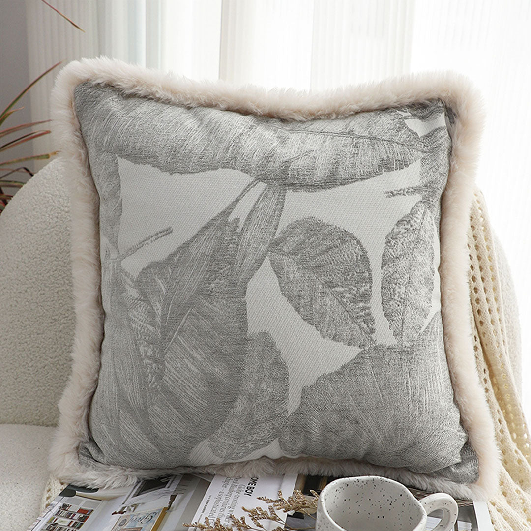 Wabi-Sabi Embroidered Throw Pillows 45cm (2-Pack)