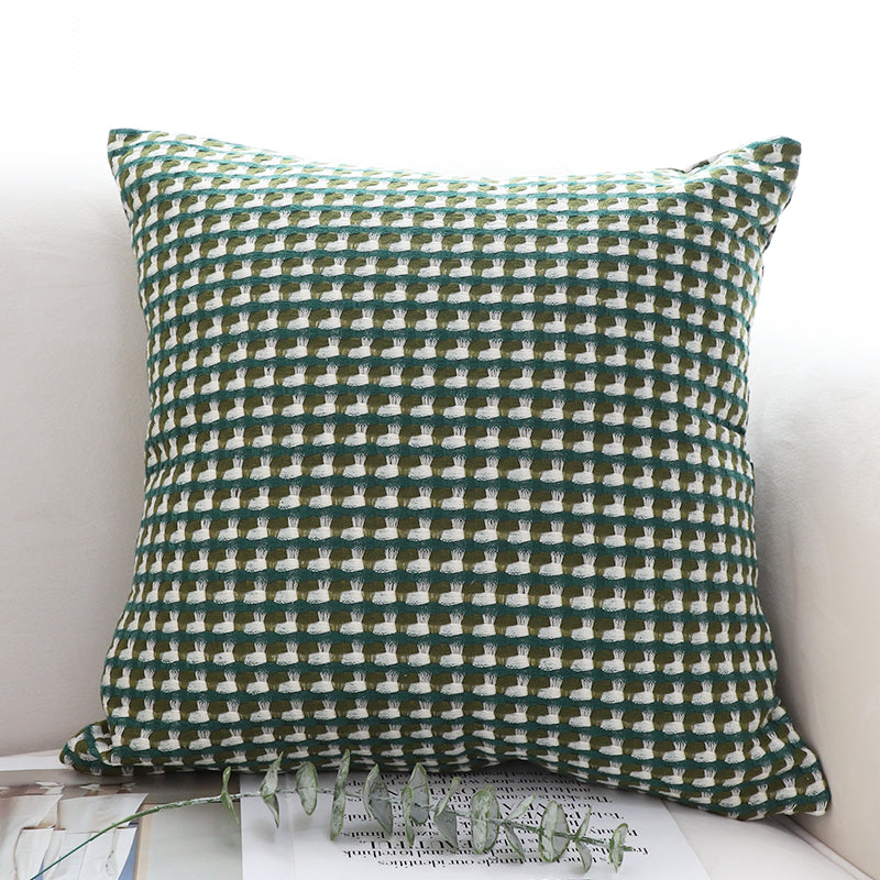 Green Foliage Throw Pillow 45cm