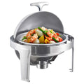 Chafing Dish 6L Round Roll Top (2-Pack)