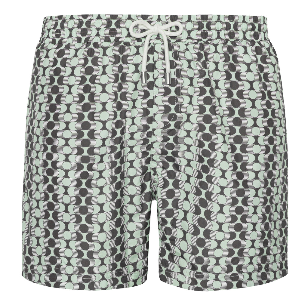 Dots Mid-Length Swim Shorts - MARDA