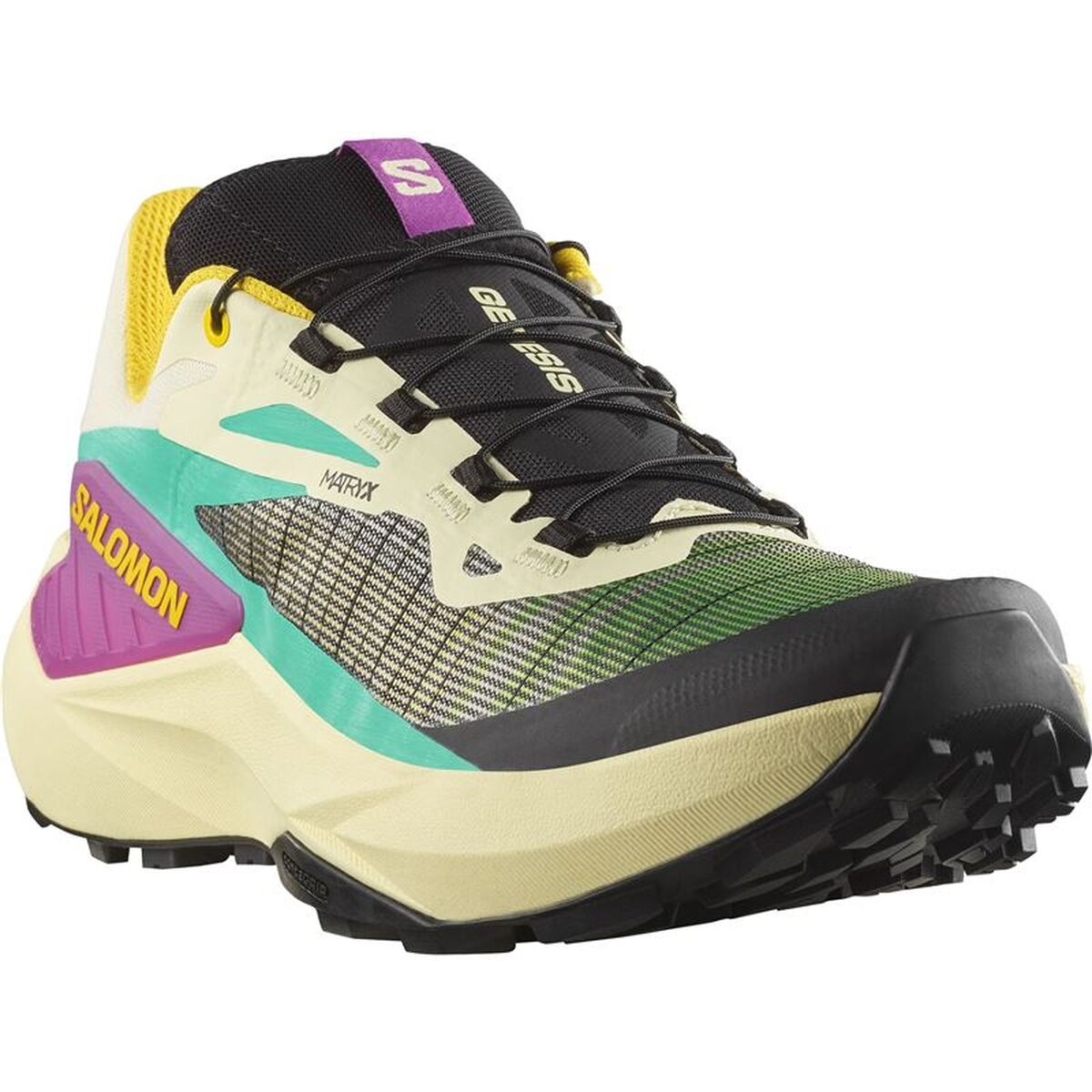 Men's trail running shoes (mountain running) Salomon Genesis Beige
