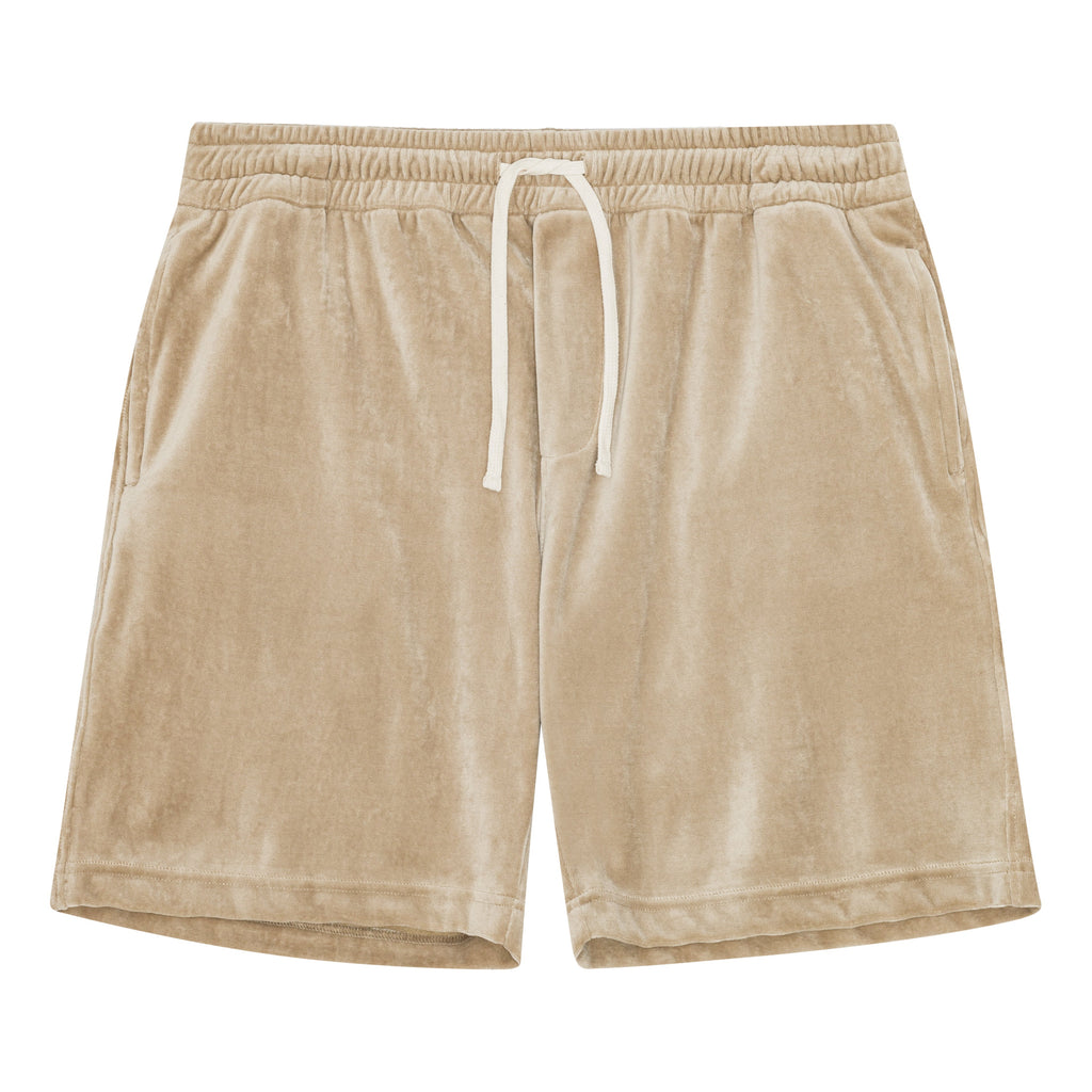 Beige Terry Shorts