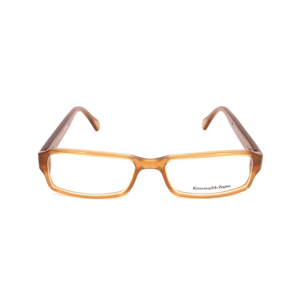 Men' Spectacle frame Ermenegildo Zegna VZ35570T91 Brown ø 54 mm