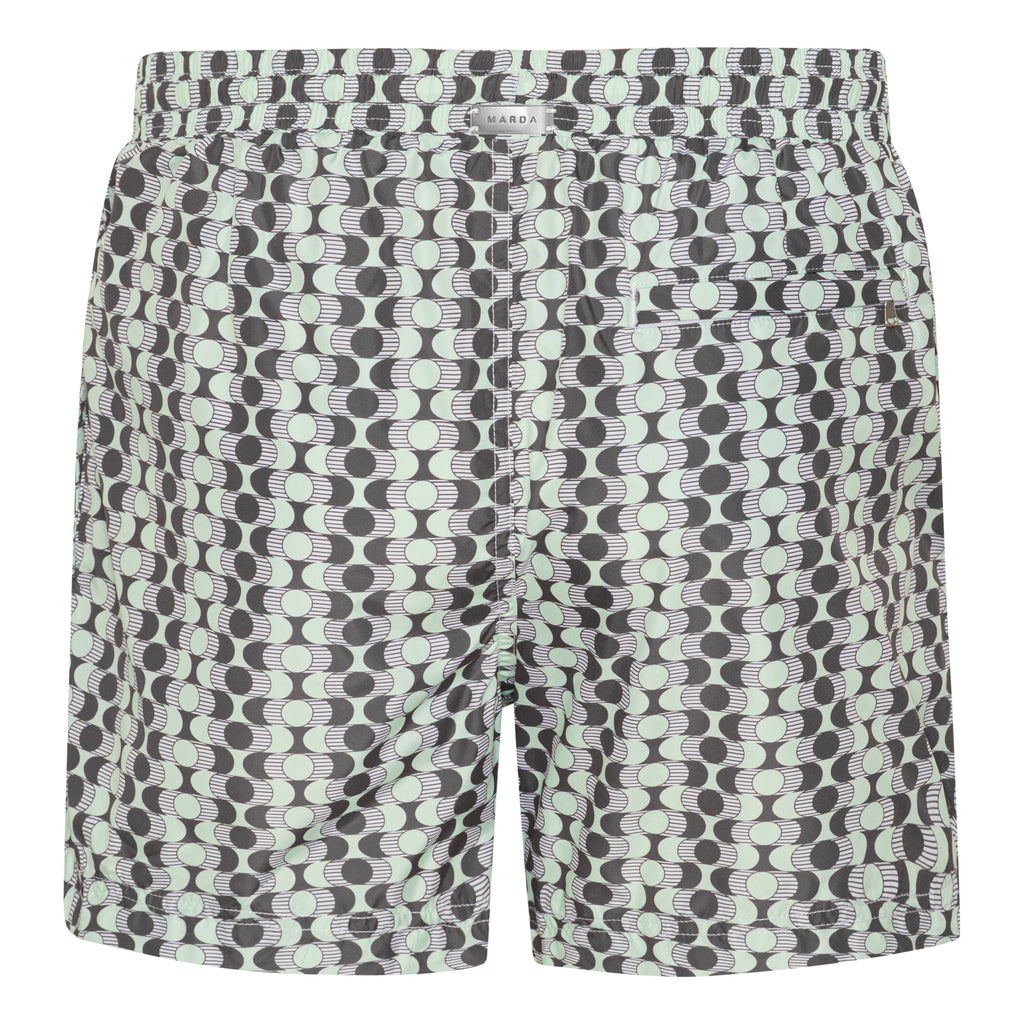 Dots Mid-Length Swim Shorts - MARDA