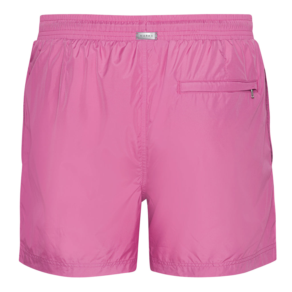 Pink Mid-Length Swim Shorts - MARDA