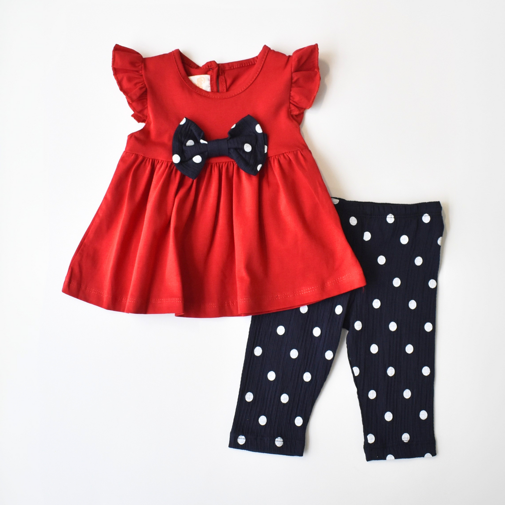 Polka Pretty Girls Casual Set