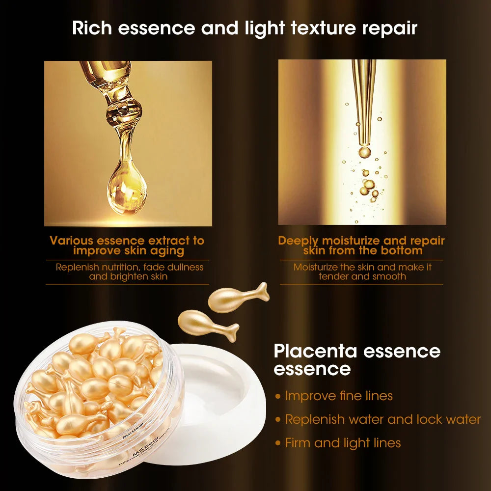 30Pcs Hyaluronic Acid Serum Capsules for Skin Care