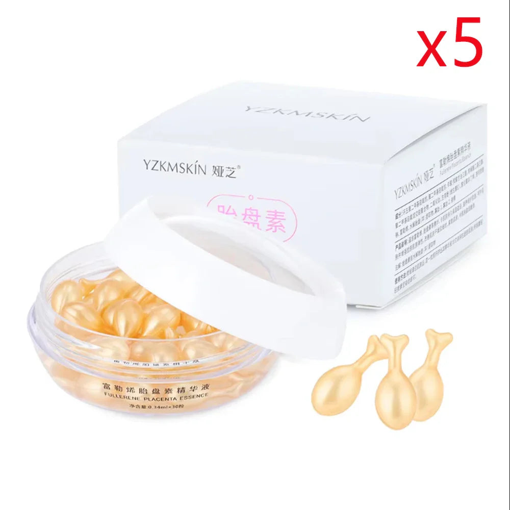 30Pcs Hyaluronic Acid Serum Capsules for Skin Care