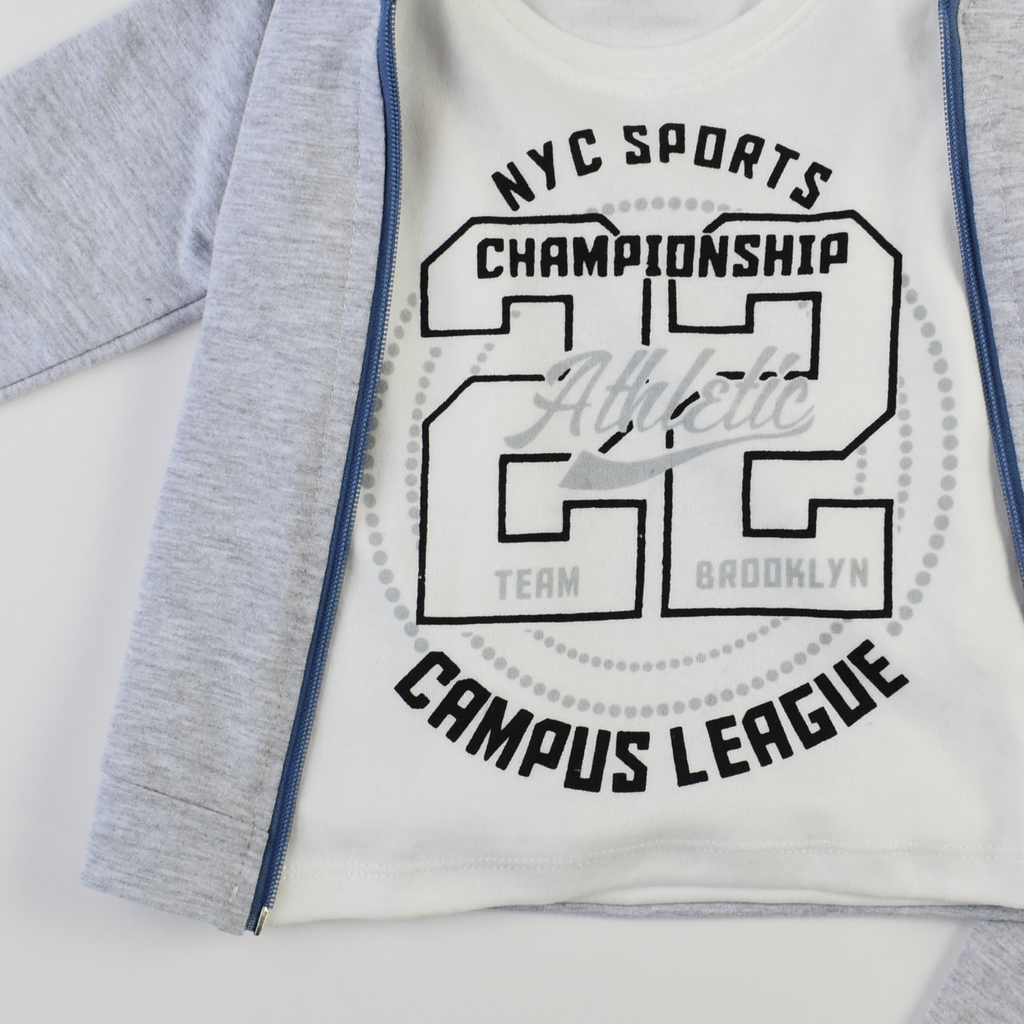Campus League Cotton Joggers Set