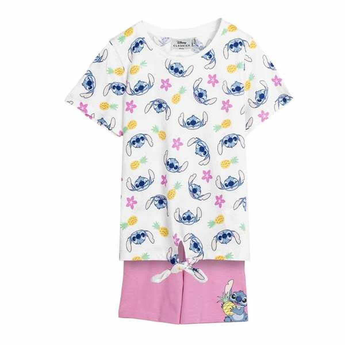 Set of clothes Stitch Pink