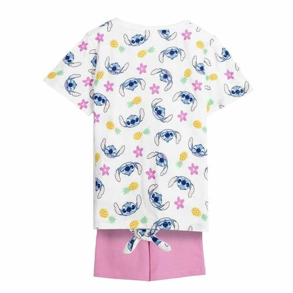 Set of clothes Stitch Pink
