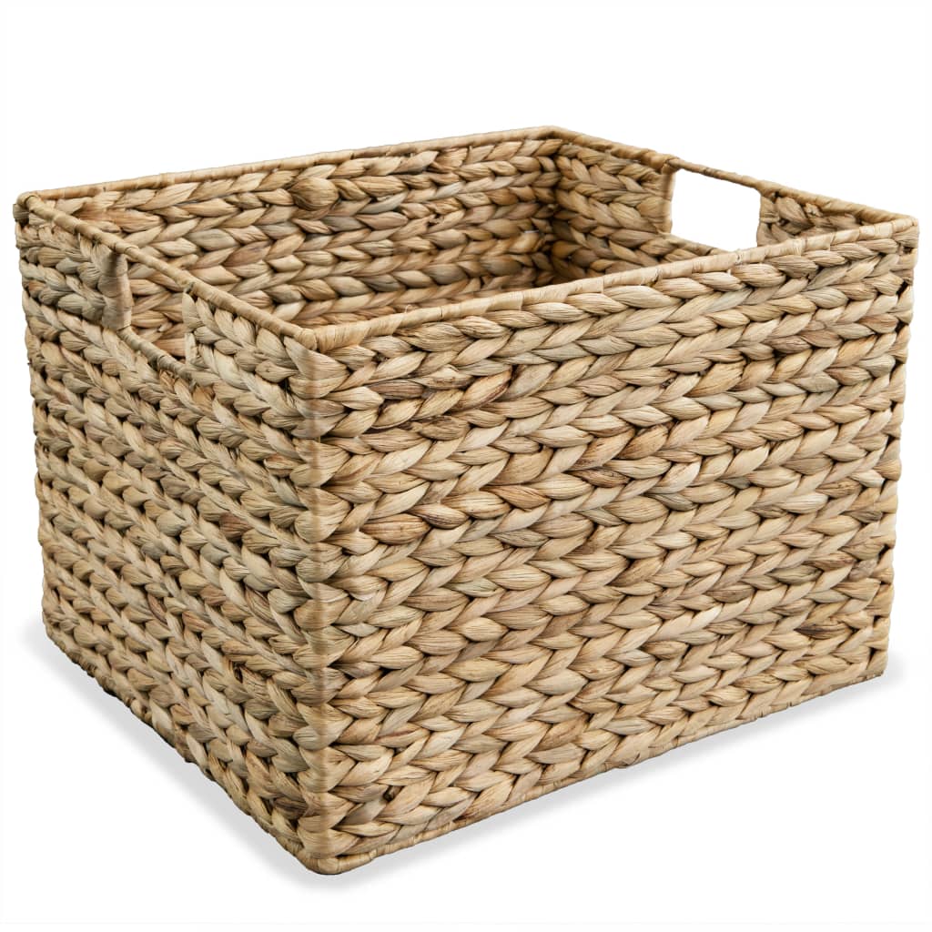Water Hyacinth Storage Baskets (3-Pack)