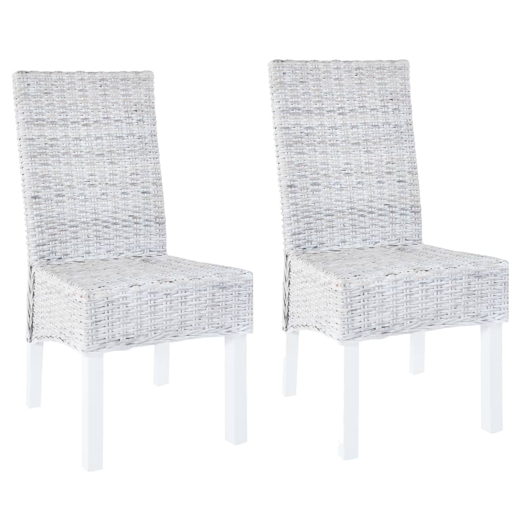 Kubu Rattan Dining Chairs (2-Pack)
