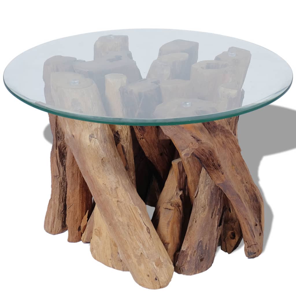 Solid Teak Coffee Table 60cm