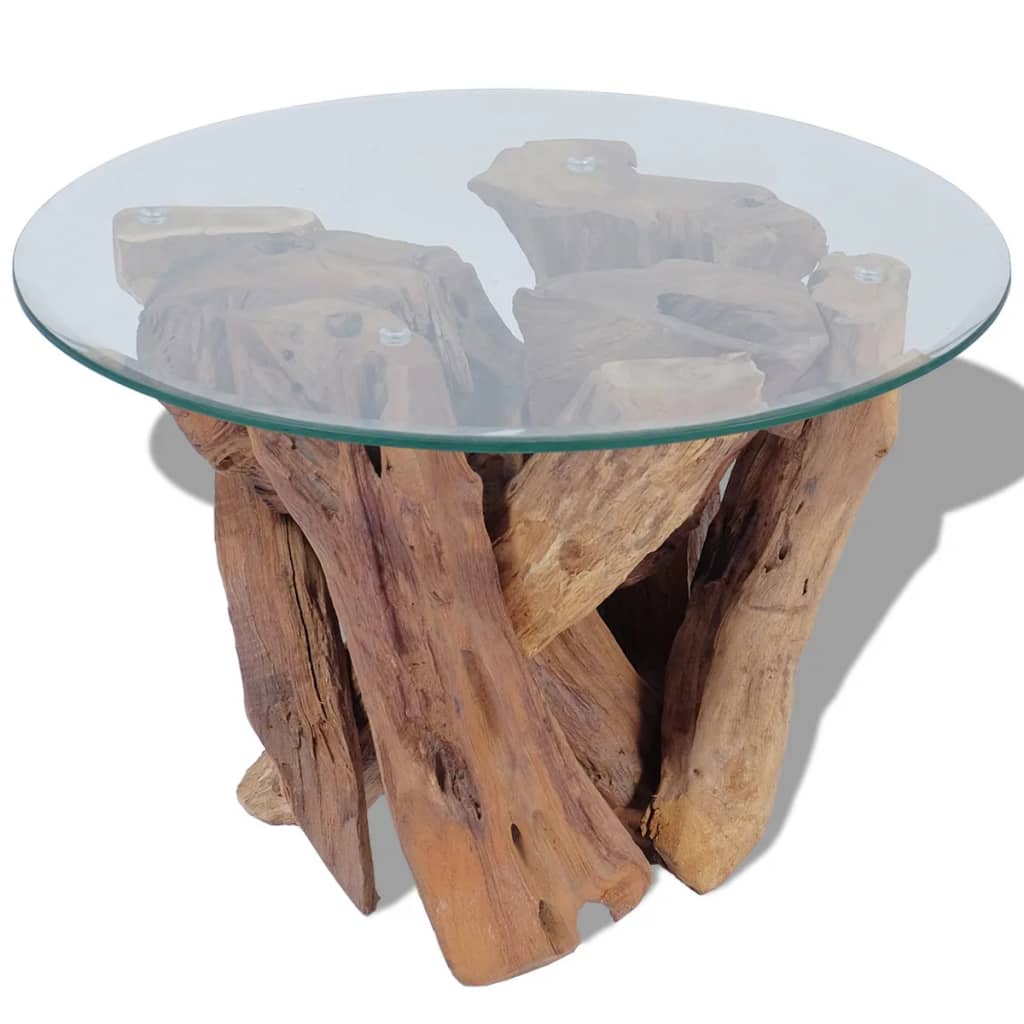 Solid Teak Coffee Table 60cm