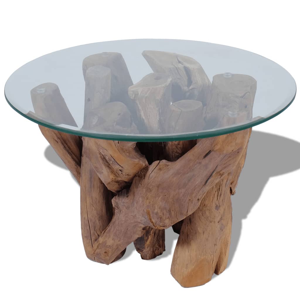 Solid Teak Coffee Table 60cm