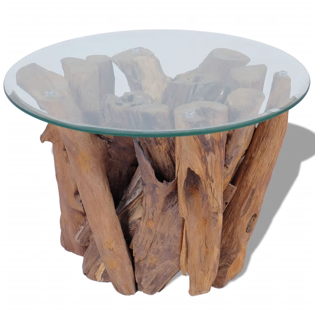 Solid Teak Coffee Table 60cm