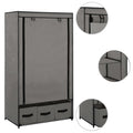 vidaXL Clothing Rack Portable Wardrobe Closet Clothes Storage Organizer Fabric
