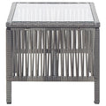 4 Piece Garden Lounge Set with Cushion - Anthracite