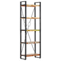 Reclaimed Wood 5-Tier Bookcase 180cm