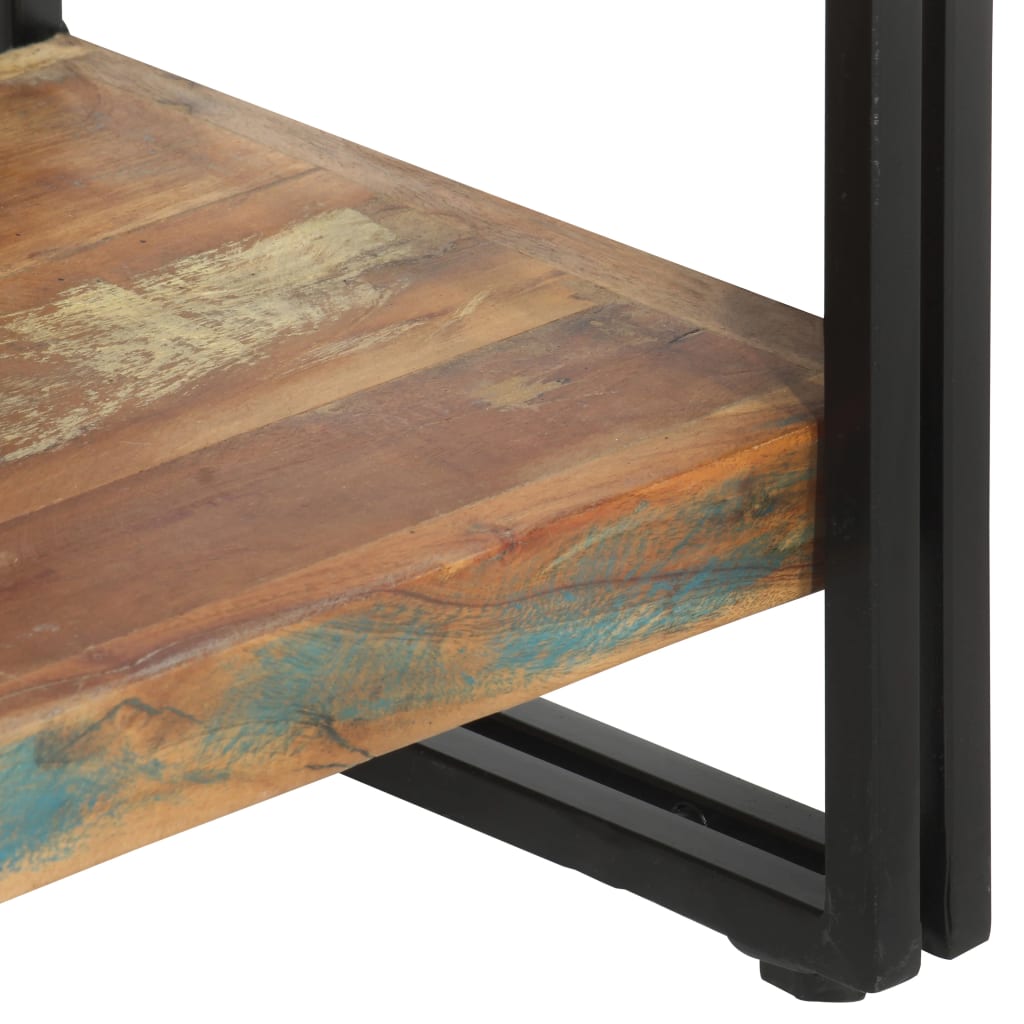 Reclaimed Wood 5-Tier Bookcase 180cm