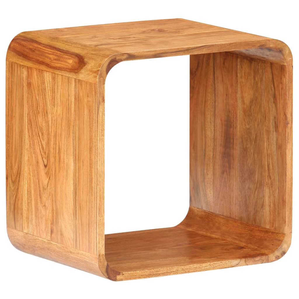 Acacia Wood Side Tables Sheesham (2-Pack)
