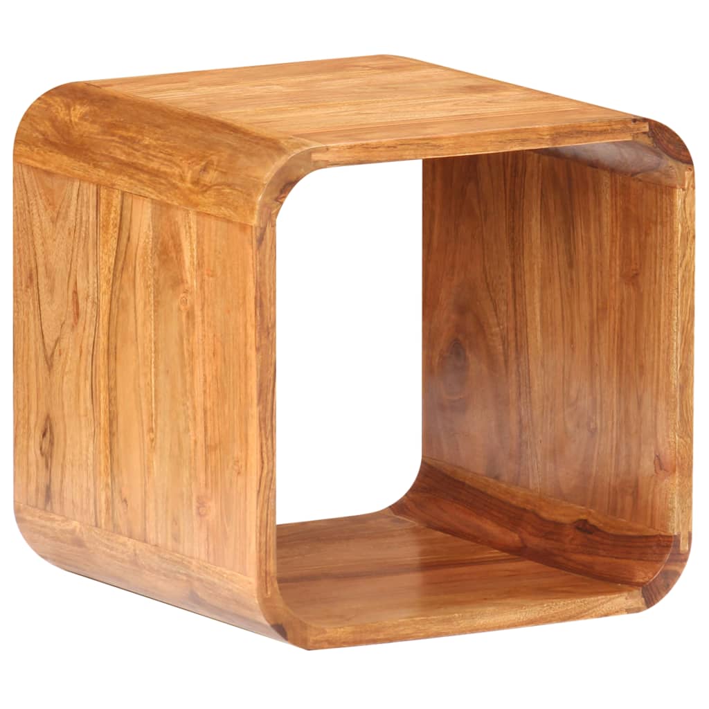 Acacia Wood Side Tables Sheesham (2-Pack)