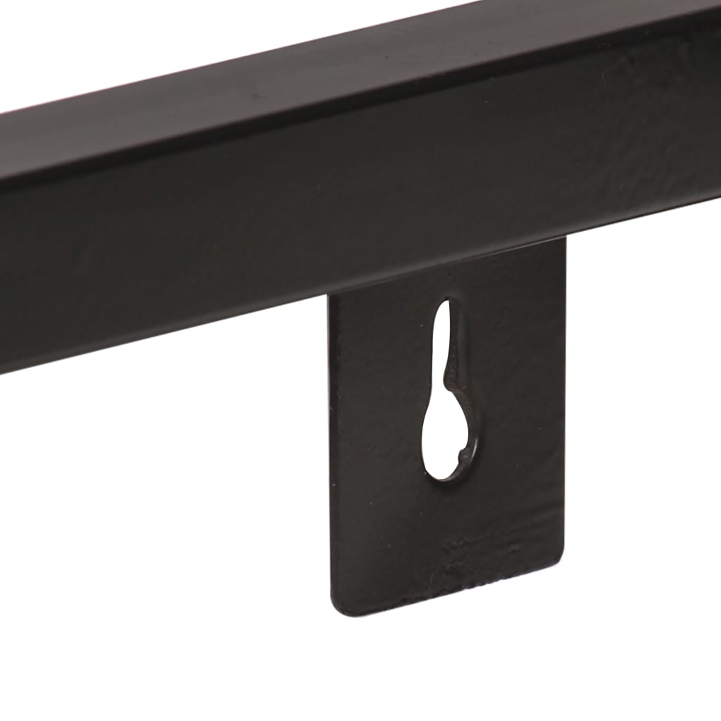 Wall Shelves Rough Mango Wood 120cm (2-pack)