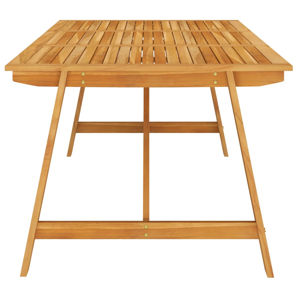 Acacia Wood Garden Dining Table 206cm
