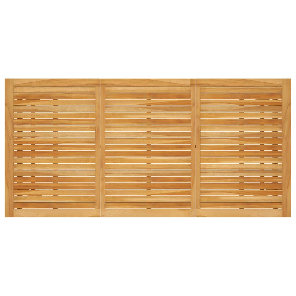 Acacia Wood Garden Dining Table 206cm