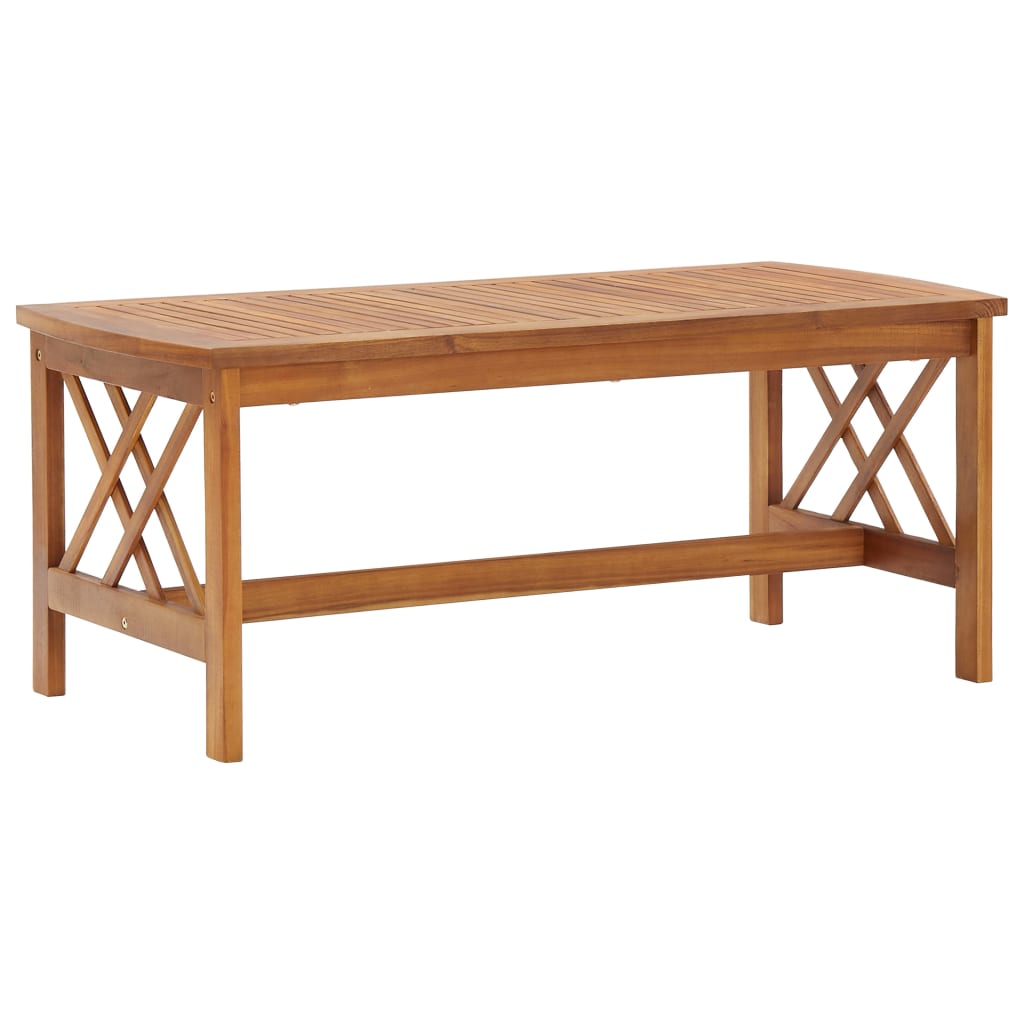 5 Piece Garden Lounge Set with Cushions - Acacia