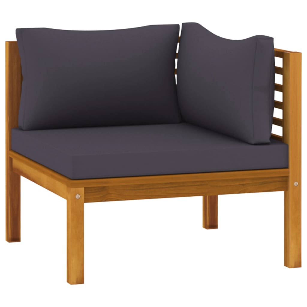 Acacia Wood Garden Sofa 3-Seater