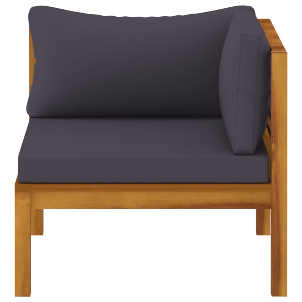 Acacia Wood Garden Sofa 3-Seater
