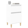 White Bedside Cabinets 40cm (2-Pack)