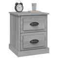 Bedside Cabinets Grey Sonoma 39x39x47.5cm (2-pack)