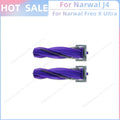 Fit For 나르월 Narwal Freo X Ultra, Narwal J4 / Lite Vacuum 나르왈 프레오 X 울트라 Parts Accessories Roller Side Brush Cover Dus