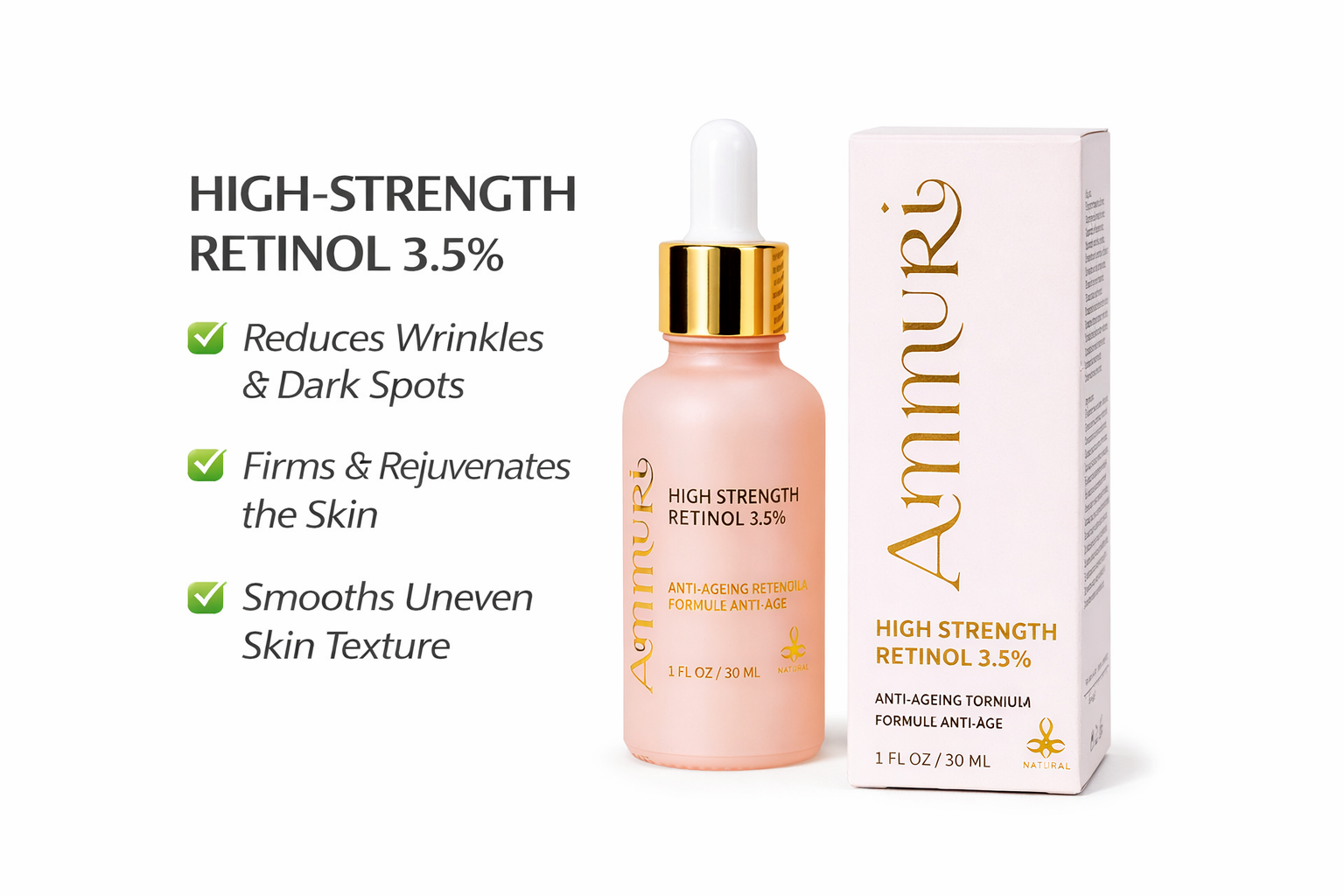 Ammuri Retinol Serum 3.5% High Strength