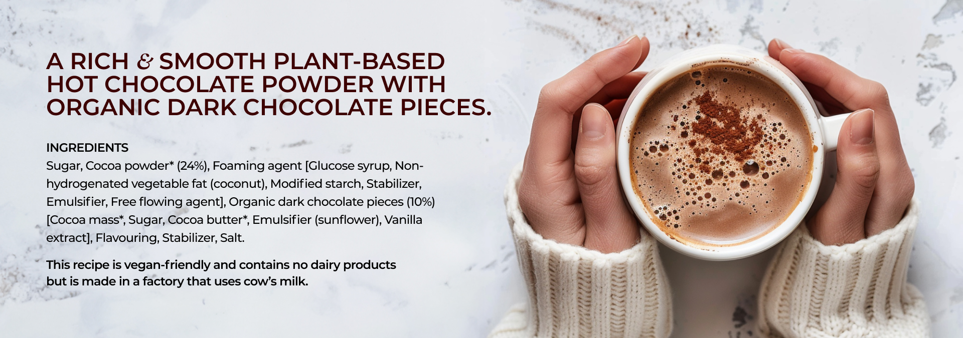 NOMU Skinny Hot Chocolate 500g