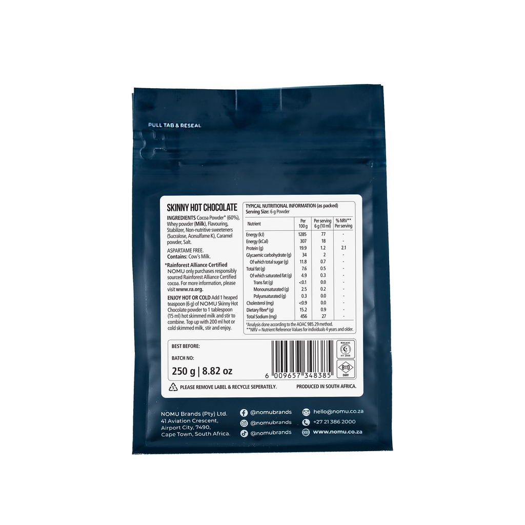 NOMU Skinny Hot Chocolate 1kg