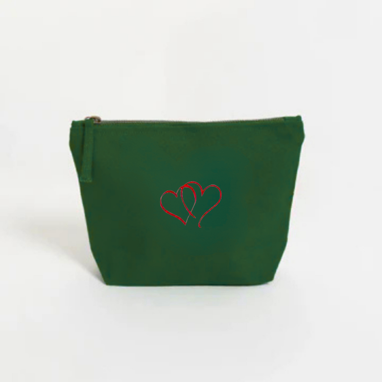 Hearts Make Up Pouch