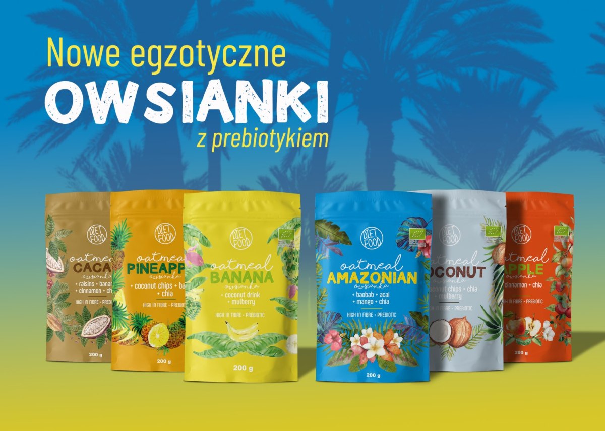 Diet-Food BIO OATMEAL AMAZONIAN WITH PREBIOTIC
