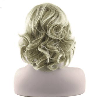 European and American Golden Short Hair Wigs