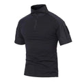 Men's Tactical T-Shirts Camouflage Army Uniform Hunt Working Short Sleeve Shirts Assault Combat Military Cotton Clothes For Male
