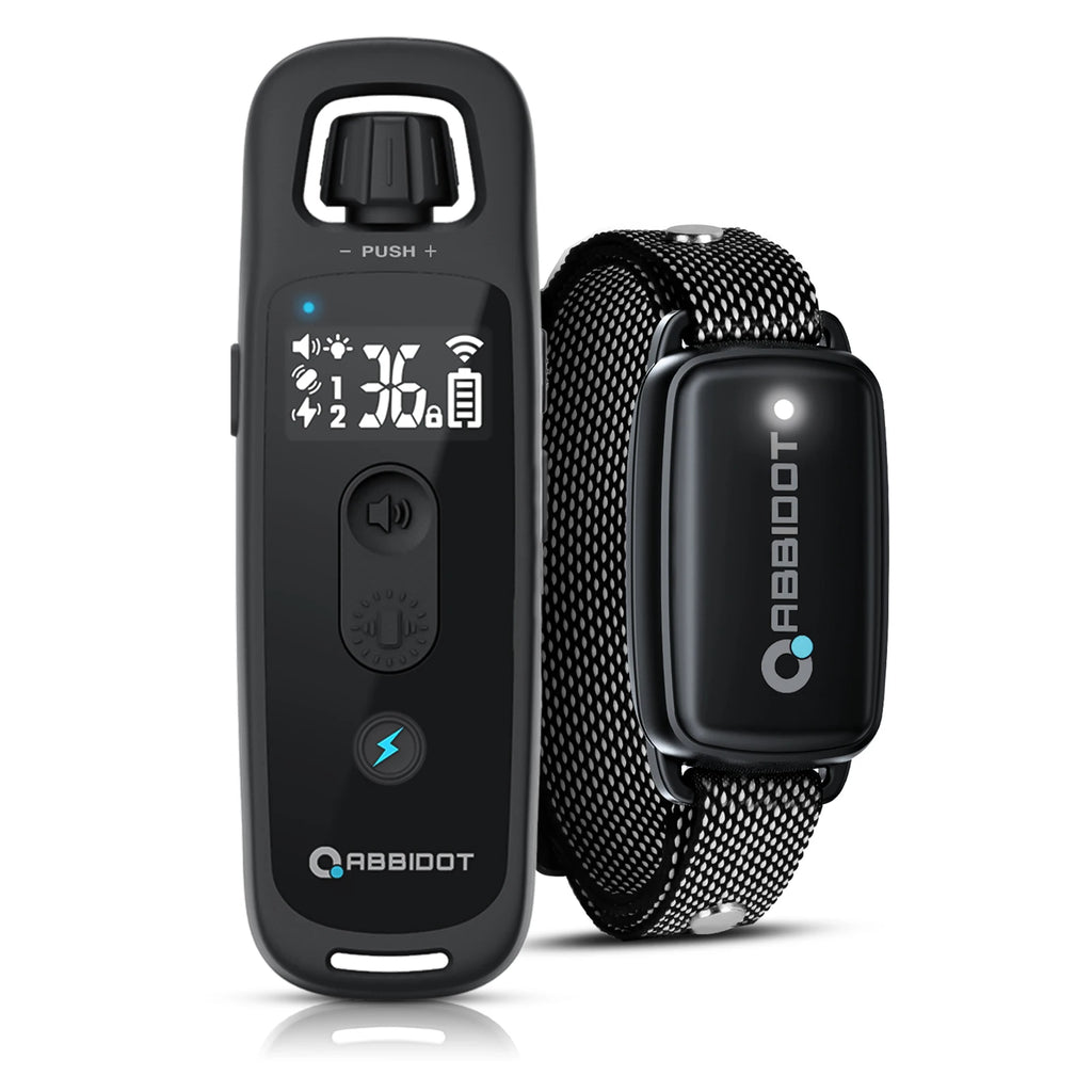 ABBIDOT T30 Dog Training Collar Electric Shock Strap for Large Dogs 3300ft 950m Canine Equipment Supplies No Bark Accessories