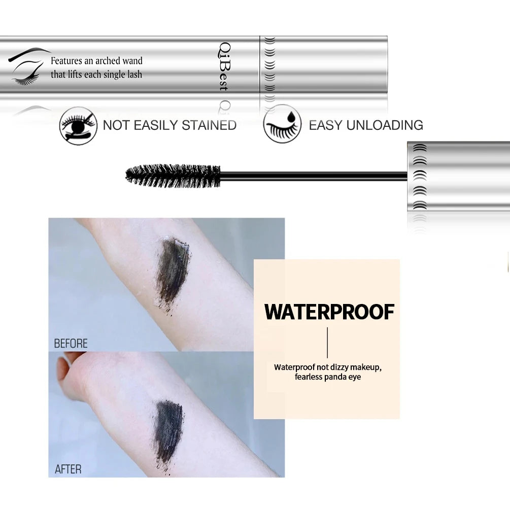 4D Curling Mascara Waterproof Volume 2pcs