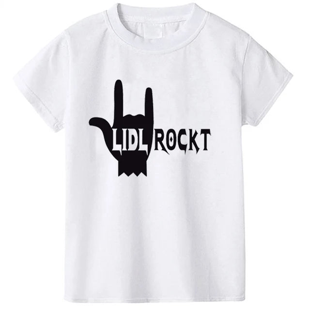 Children's Cotton T-Shirt Skull Print 2-10Y 2024
