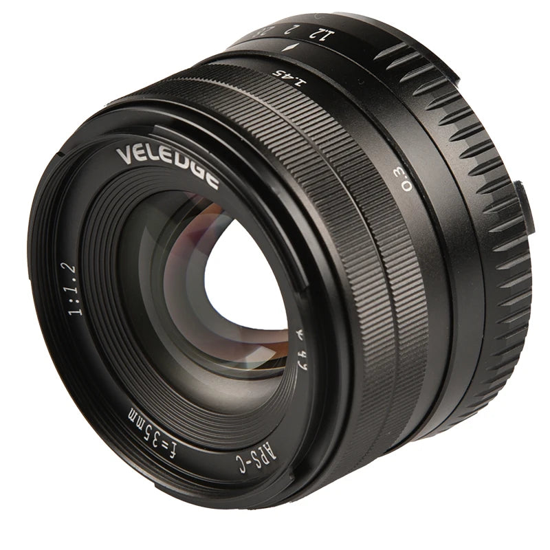 Vlogmagic 35mm F1.2 Large Aperture Manual Focus Fixed  Lens  for  APS-C-format Sony E-mount/ Fuji X-mount  Mirrorless Cameras