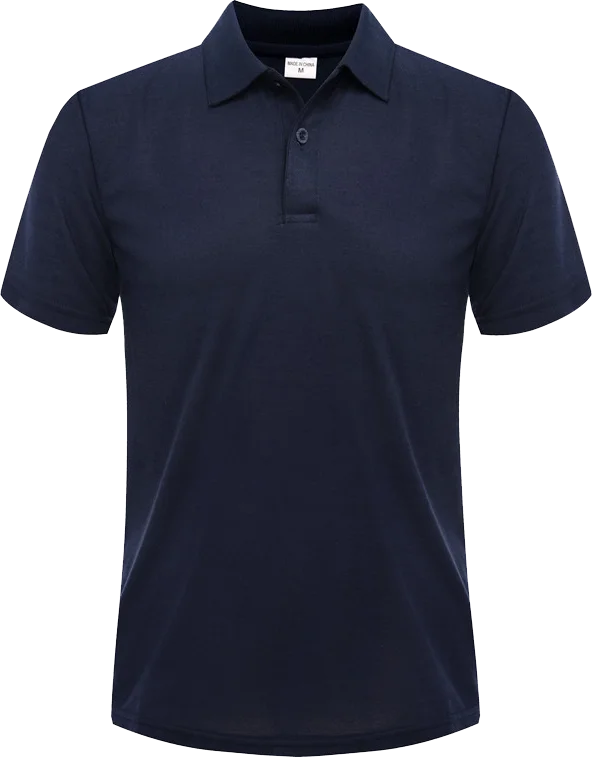 Summer Men's Breathable Lapel Short-Sleeved Polo Shirt Mass Customization Printing Embroidery Logo Casual Comfortable Shirt Top